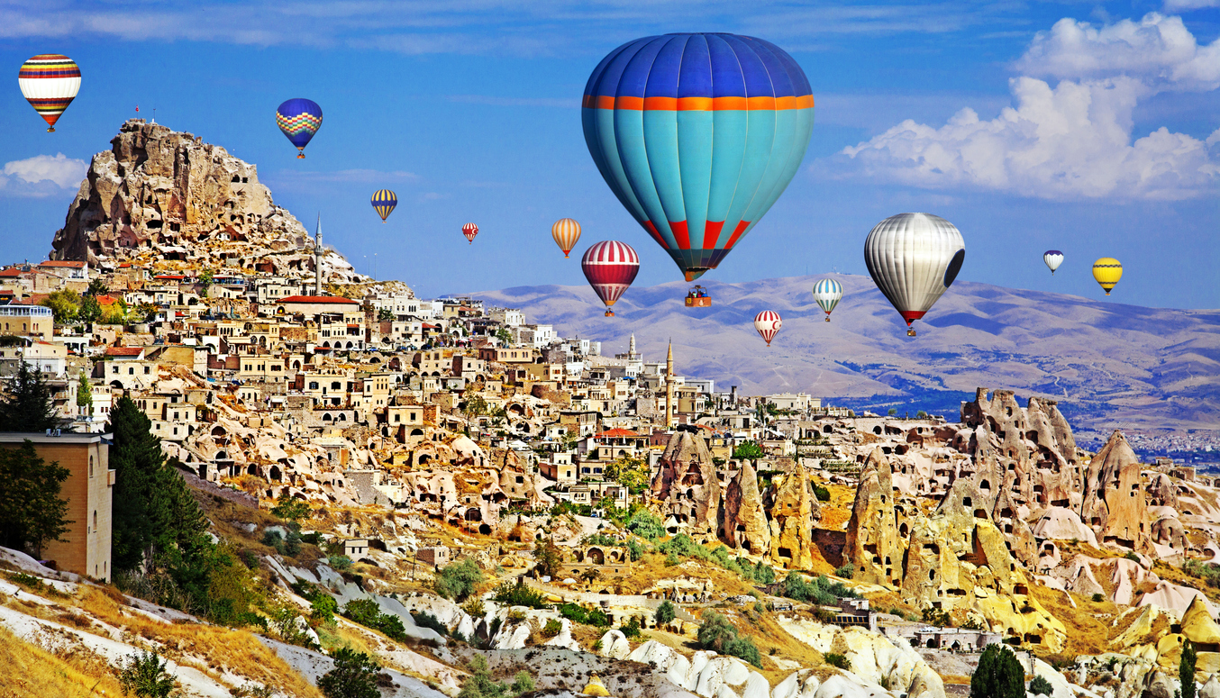 Hot Air Ballons of Cappadocia, Turkey